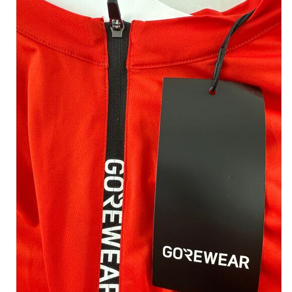 GOREWEAR Men's Lab Red Fireball Spinshift Jersey Size L - Picture 6 of 14